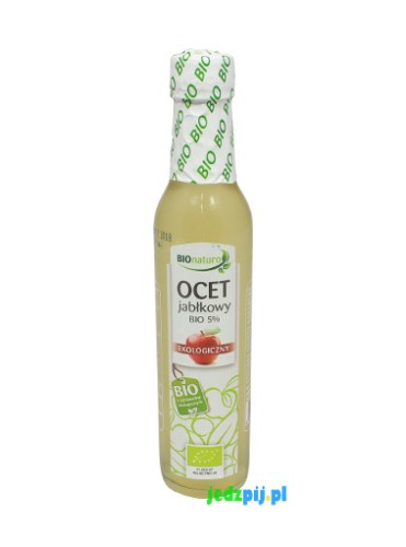 Ocet jabłkowy bio 5% 250ml bionaturo