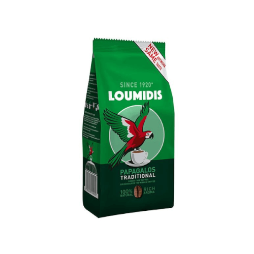 Kawa loumidis papagalos 200g - kawa grecka mielona