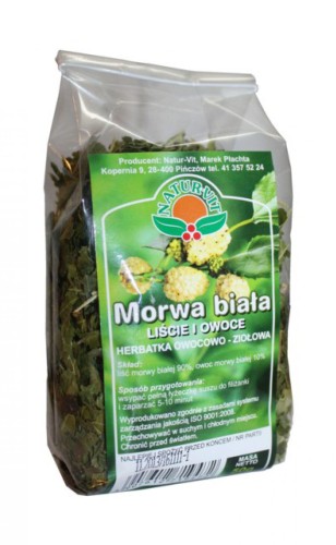 Morwa biała herbatka owocowo-ziołowa 50g Natura Wita