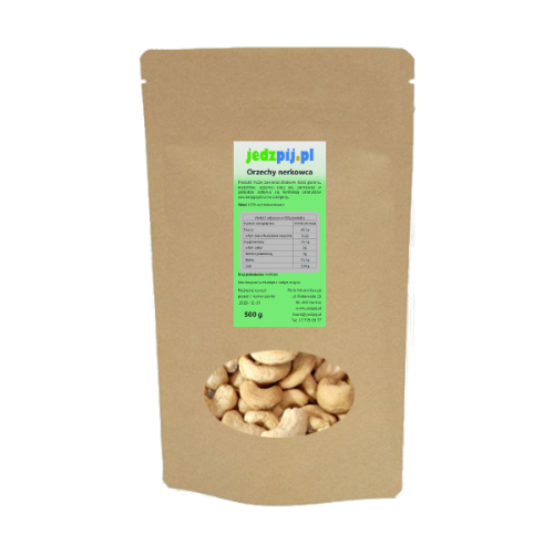 Orzechy nerkowca całe 500g - jedzpij