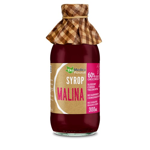 Syrop malina 300ml ekamedica